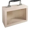 Clearance Maletín de madera con ventana Maderas