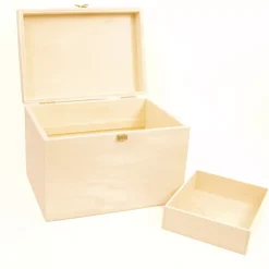 Outlet Maletín multiusos de madera Organización