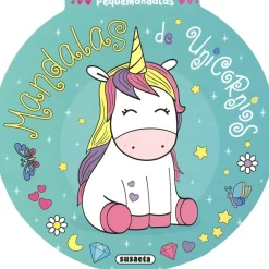 Mandalas de unicornios 01 Infantil|Colorear