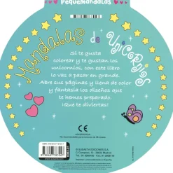 Mandalas de unicornios 01 Infantil|Colorear