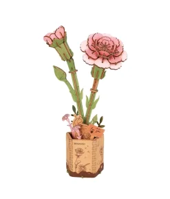 Maqueta Clavel Rosa Maquetas Y Modelismo