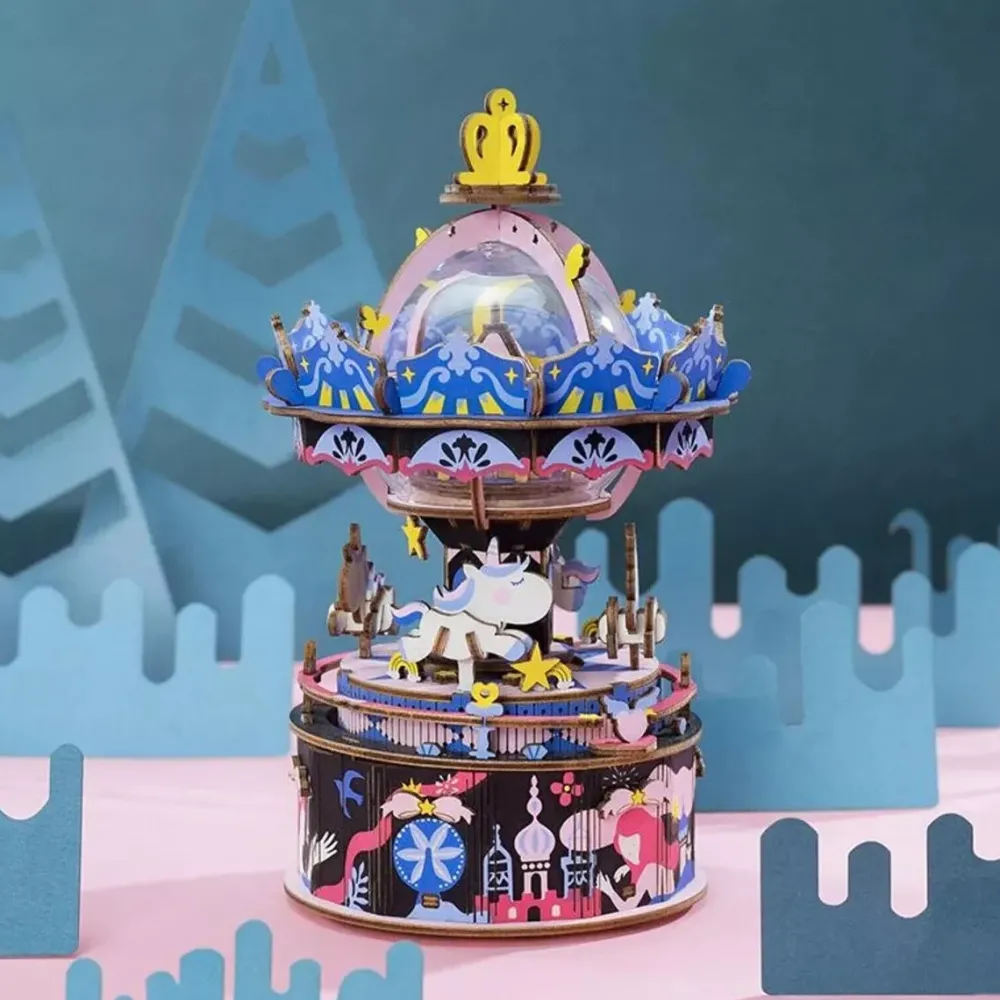 Best Maqueta de Tiovivo de unicornios Maquetas Y Modelismo
