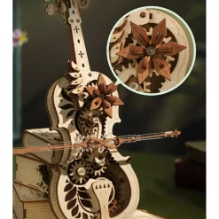 Online Maqueta musical magic cello de madera Classical 3D Maquetas Y Modelismo