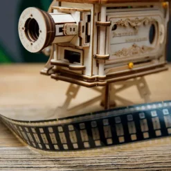 Hot Maqueta proyector de cine de madera Classical 3D Maquetas Y Modelismo