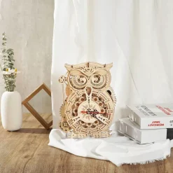 Outlet Maqueta reloj búho de madera Classical 3D Relojes|Maquetas Y Modelismo