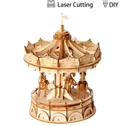 Online Maqueta tiovivo de madera Classical 3D Maquetas Y Modelismo