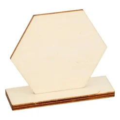 New Marcasitios de madera Hexágono Maderas