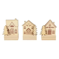 New Marcasitios de Madera Home for Christmas Navidad