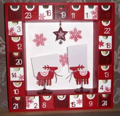 New Marco Calendario de adviento de madera Calendarios De Adviento