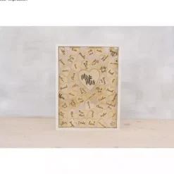 Hot Marco Para Firmas de Madera con Corazones Maderas