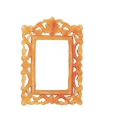 Outlet Marco resina calado mediano sin decorar 24x17 cm exterior 15,5x11 cm interior Resinas