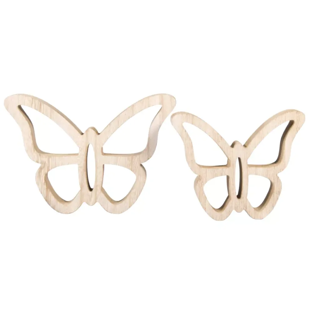 Hot Mariposa de Madera Pequeña Maderas