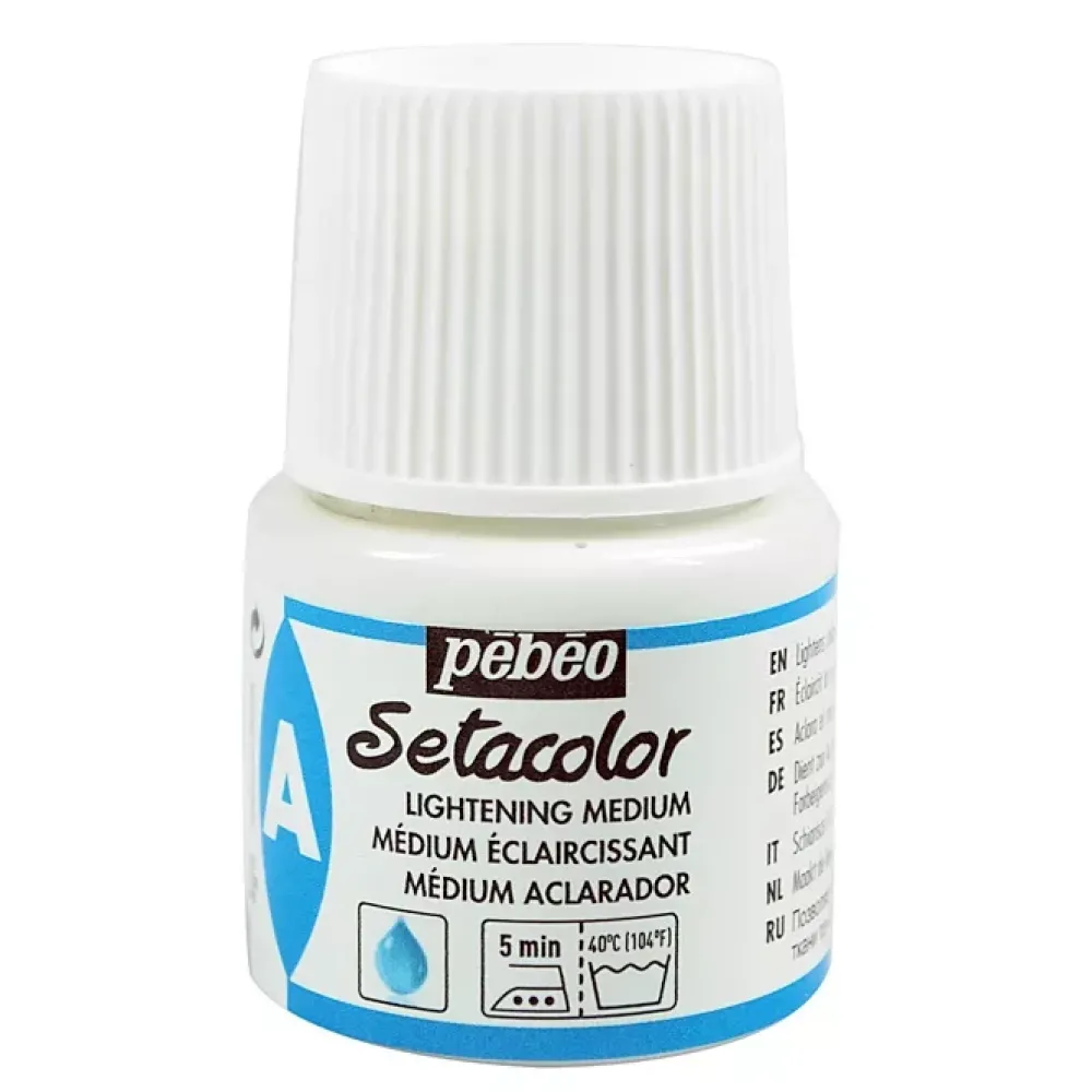 New Médium aclarador Setacolor 45ml Telas, Sedas Y Fieltro
