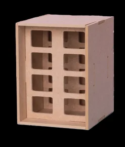 Clearance Módulo de almacenaje de DM Half Box Acrylic Pens Essentials Organización