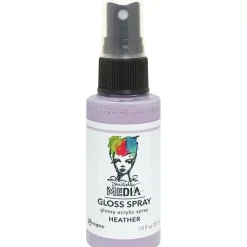 Discount Media Gloss Spray Dina Wakley Heather 56ml Pinturas Acrílicas