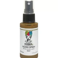 Discount Media Gloss Spray Dina Wakley Gilt 56ml Pinturas Acrílicas