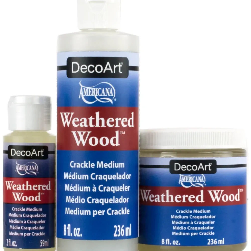 Sale Medium Craquelador Weathered Wood Crackle Craqueladores