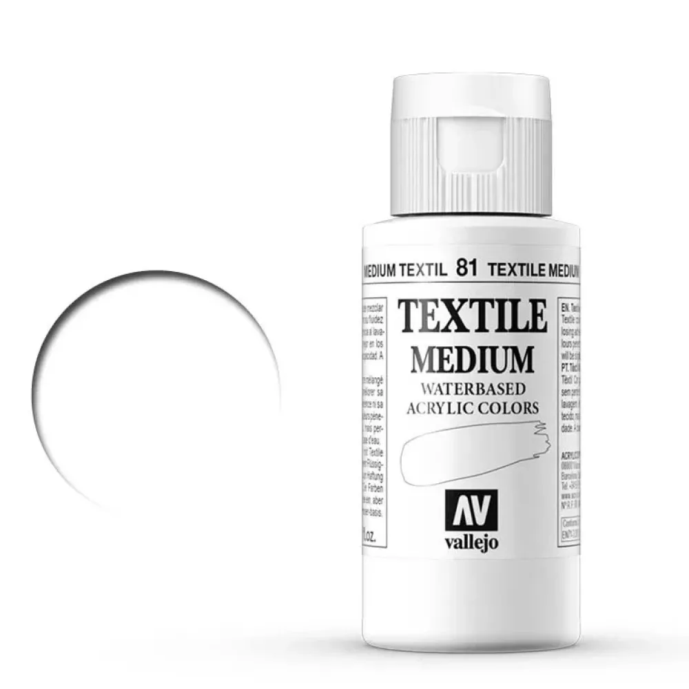 Hot Medium textil color 081 Artist 60ml Pinturas Para Tela Y Seda