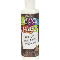New Medium transferencia Photo Transfer Americana Decou-Page Glue DS112 236ml Pinturas Acrílicas|Adhesivos
