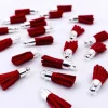 Sale Mini Borlas Cherry Telas, Sedas Y Fieltro