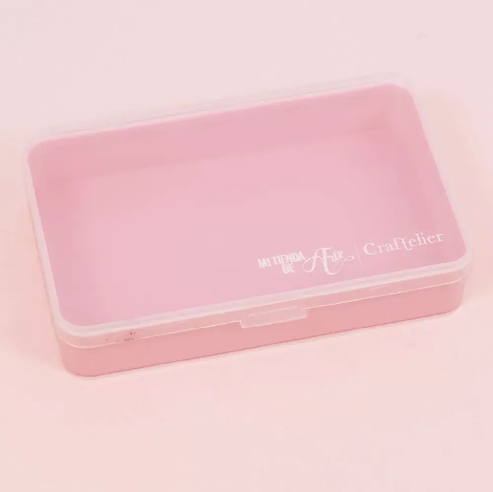 Sale Mini Caja Rosa Organización