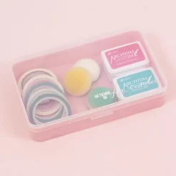 Sale Mini Caja Rosa Organización