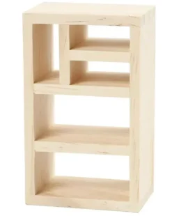 Online Mini Estantería de Madera Maderas