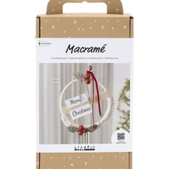 Mini Kit Artigianale Macramé Ghirlanda Macramé