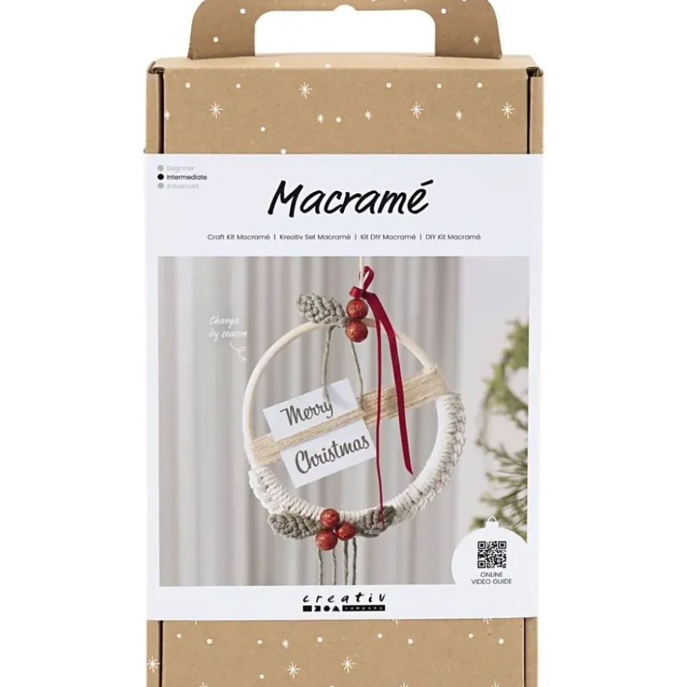 Mini Kit Artigianale Macramé Ghirlanda Macramé