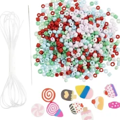 Online Mini kit de manualidades Joyas Pasteles Bisutería