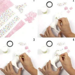 Hot Mini Kit Unicornio de Papel Maché Niños Niños Y Regalos|Cartón Y Papel Maché