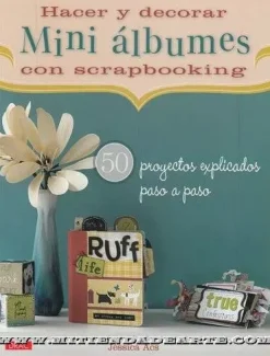 New Mini álbumes con Scrapbooking Papel Y Decoupage