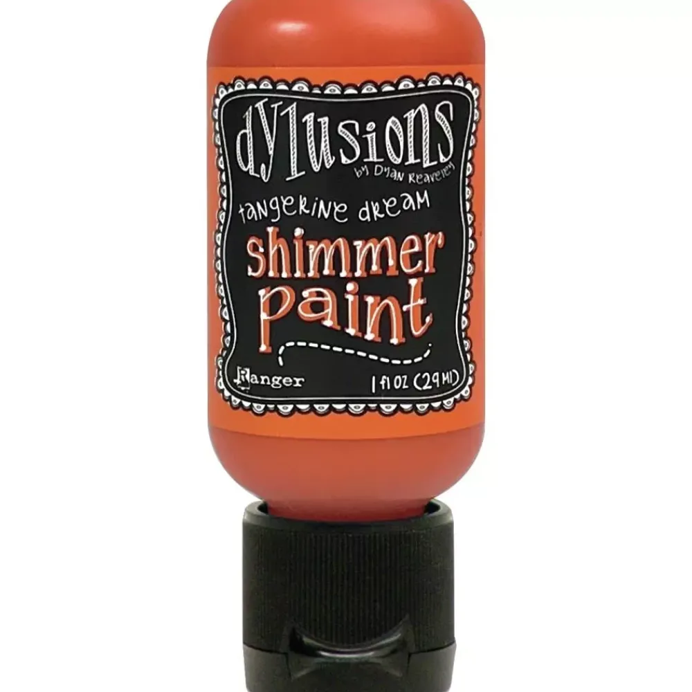 Outlet Mini Pintura Acrílica Dylusions Shimmer Tangerine Dream 29ml Pinturas Acrílicas