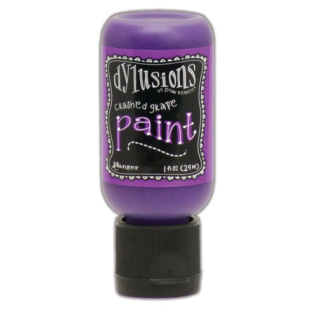 New Mini Pintura Acrílica Dylusions Crushed Grape 29ml Pinturas Acrílicas