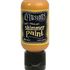Clearance Mini Pintura Acrílica Dylusions Shimmer Pure Sunshine 29ml Pinturas Acrílicas