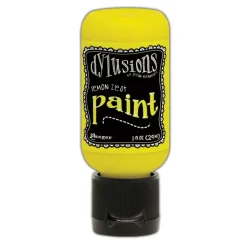 Hot Mini Pintura Acrílica Dylusions Lemon Zest 29ml Pinturas Acrílicas