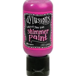 Clearance Mini Pintura Acrílica Dylusions Shimmer Bubblegum Pink 29ml Pinturas Acrílicas