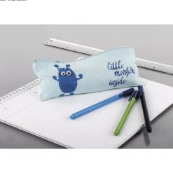 Hot Mochila de cuerdas y estuche Light Blue Organización|Telas, Sedas Y Fieltro