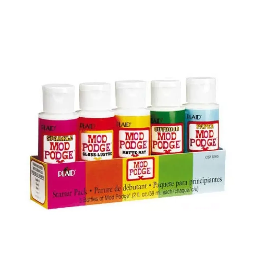 Online Mod Podge Kit de iniciación 5 unidades Adhesivos|Pinturas Acrílicas