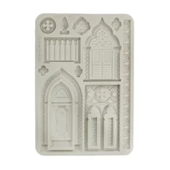 New Molde de silicona Arquitectura Venice City Of Art 15x21cm Herramientas Para Modelado