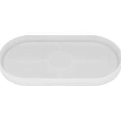 Clearance Molde de silicona Bandeja Ovalada Grande Herramientas Para Modelado