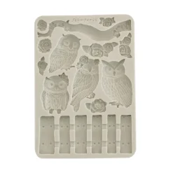 Best Molde de silicona Búhos The Owl's House 15x21cm Herramientas Para Modelado