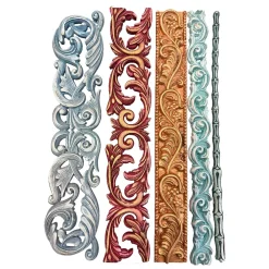 Online Molde de silicona Bordes Art Stories 21x29cm Herramientas Para Modelado