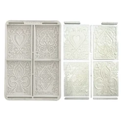Hot Molde de silicona Cartas Master of Magic A5 Herramientas Para Modelado