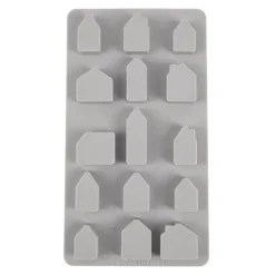 New Molde de silicona Casitas Navidad|Herramientas Para Modelado