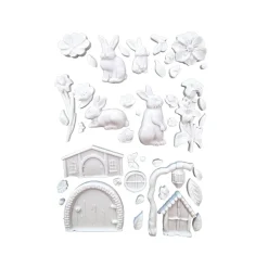 Outlet Molde de silicona Conejo y Flores Best Sellers A5 Herramientas Para Modelado