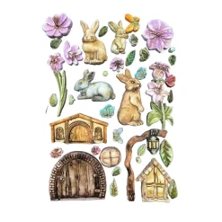 Outlet Molde de silicona Conejo y Flores Best Sellers A5 Herramientas Para Modelado