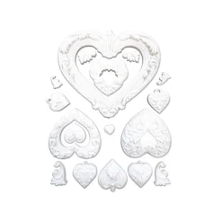 Outlet Molde de silicona Corazones Best Sellers A5 Herramientas Para Modelado