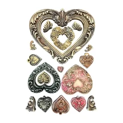 Outlet Molde de silicona Corazones Best Sellers A5 Herramientas Para Modelado