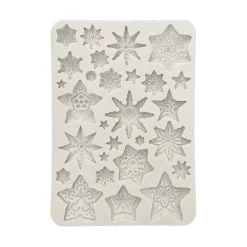 Clearance Molde de silicona Estrellas Romantic Gear Up For Christmas A5 Herramientas Para Modelado